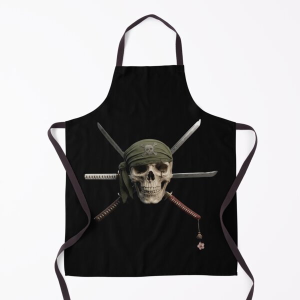 Item preview, Zoro Jolly roger designed and sold by AllOutDesigns.