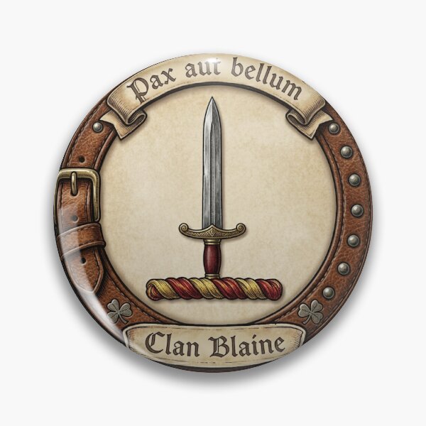 Item preview, Clan Blane Crest designed and sold by BagTown Clans.