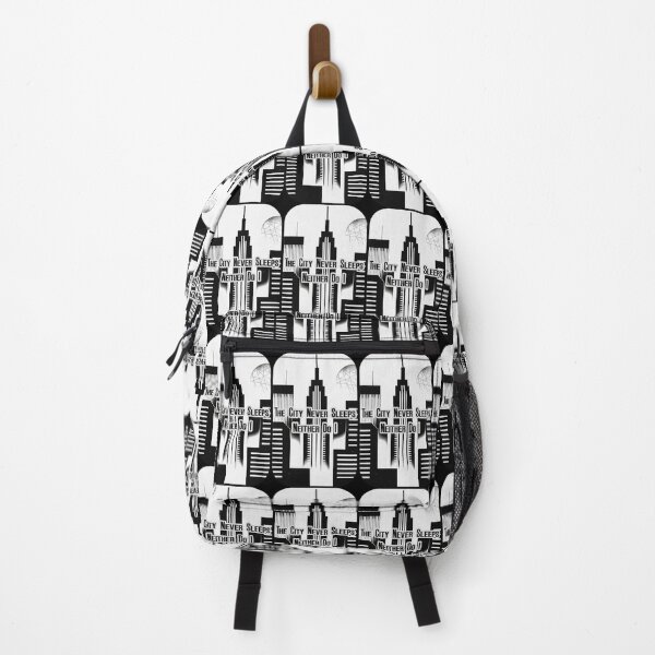 Item preview, The City Never Sleeps Hustle Skyline Design designed and sold by Topoartispp.