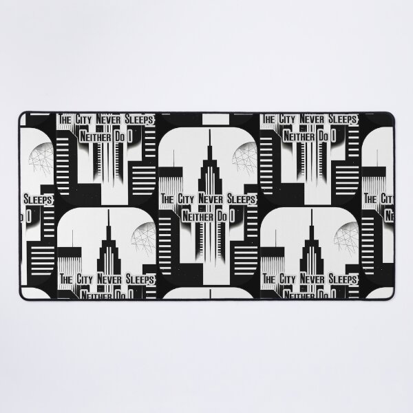 Item preview, The City Never Sleeps Hustle Skyline Design designed and sold by Topoartispp.