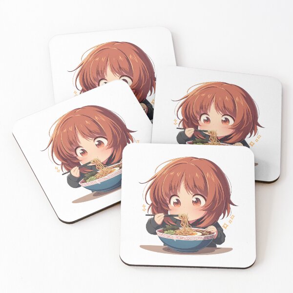 Item preview, Nishizumi Miho Girls Und Panzer Chibi Ramen Break designed and sold by mildaclairmo.