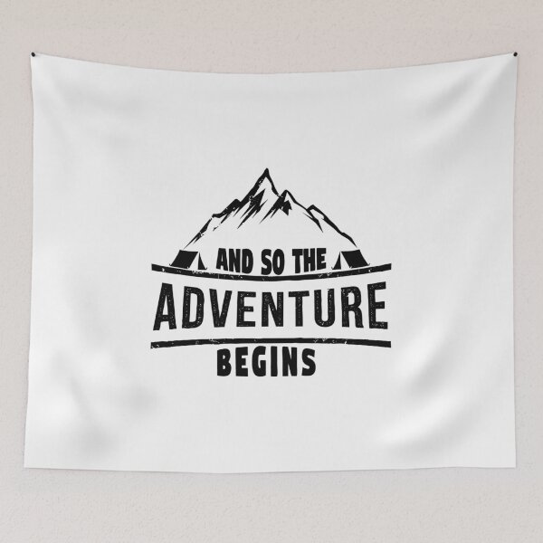 Item preview, Vacation Camping Adventure Begins Camp Trip designed and sold by miracletee.