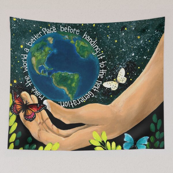 Item preview, Make The World A Better Place designed and sold by CloverMoonDesigns.