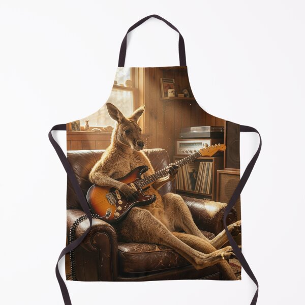Item preview, Guitar Kangaroo Knows All the Chords designed and sold by Tridentulus.