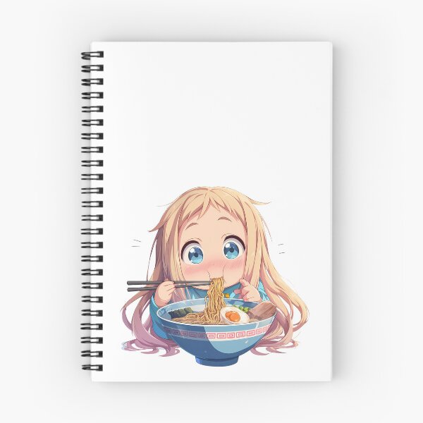 Item preview, Meiko Honma Anohana Kawaii Chibi Ramen Slurp designed and sold by mildaclairmo.