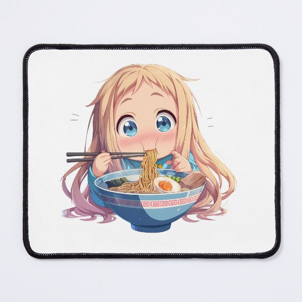 Item preview, Meiko Honma Anohana Kawaii Chibi Ramen Slurp designed and sold by mildaclairmo.