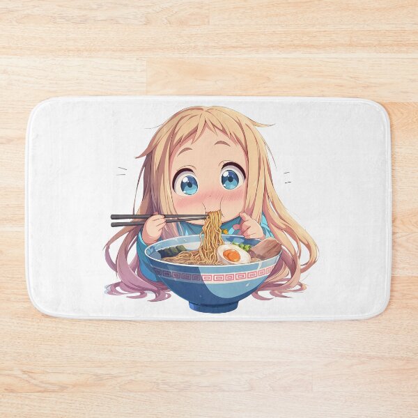 Item preview, Meiko Honma Anohana Kawaii Chibi Ramen Slurp designed and sold by mildaclairmo.