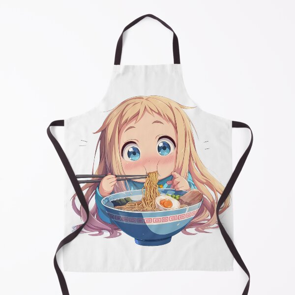 Item preview, Meiko Honma Anohana Kawaii Chibi Ramen Slurp designed and sold by mildaclairmo.