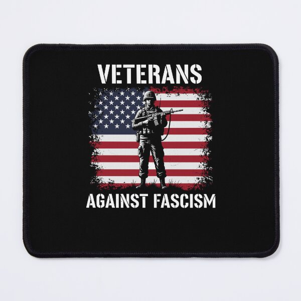 Item preview, Veterans Against Fascism Vintage US Army Patriotic Soldier designed and sold by Dressed For Duty.