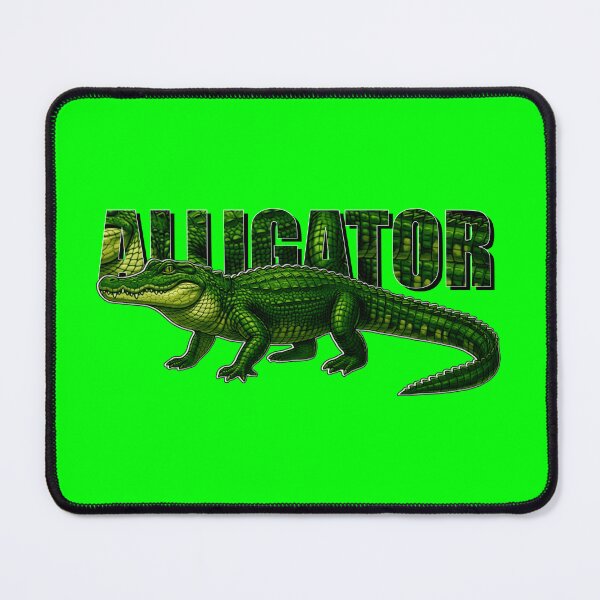 Item preview, ALLIGATOR - #00FF00 designed and sold by Marlon Oseguera.