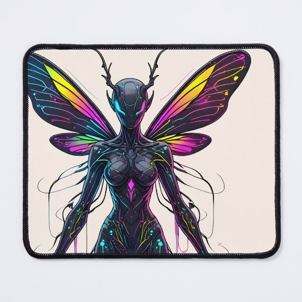 Item preview, Black Butterfly Morpho Insect | VANTABLACK-ALPHA Aero-Insectoid (Morpho Protocol) - Specimen XEN07-521 designed and sold by Aethereal Labs.