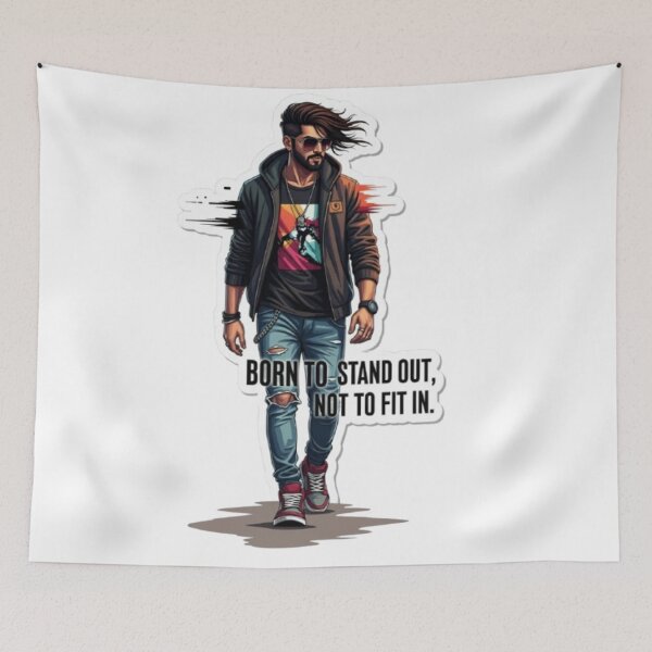 Item preview, Street Style Attitude Sticker | Cool Fashion Quote Design designed and sold by Mojbin.