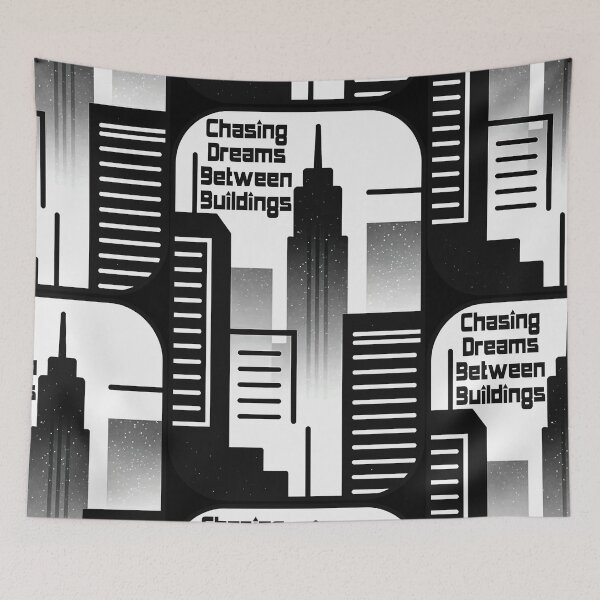 Item preview, Chasing Dreams Between Buildings Urban Design designed and sold by Topoartispp.