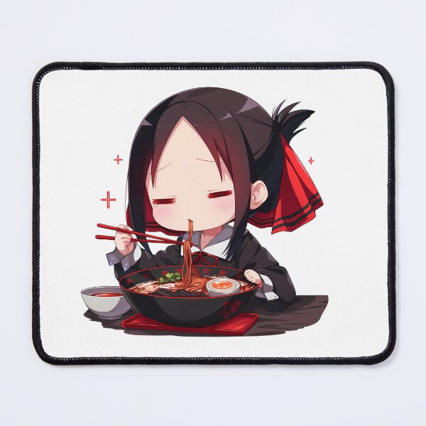 Item preview, Kaguya Shinomiya Kaguya Sama Love Is War Chibi Ramen Bite designed and sold by mildaclairmo.