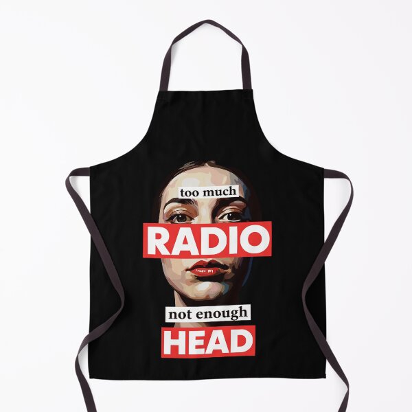 Item preview, Too Much Radio Not Enough Head Meme designed and sold by Dressed For Duty.