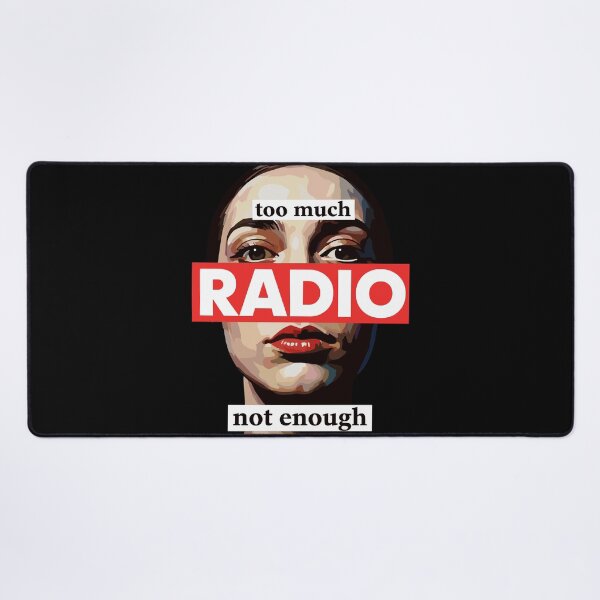 Item preview, Too Much Radio Not Enough Head Meme designed and sold by Dressed For  Duty.
