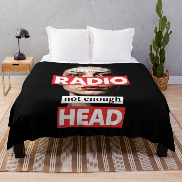 Item preview, Too Much Radio Not Enough Head Meme designed and sold by Dressed For  Duty.