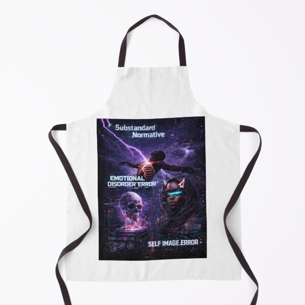 Item preview, Emotional Disorder Error – Cyberpunk Identity Poster designed and sold by MKA: Norm Error.