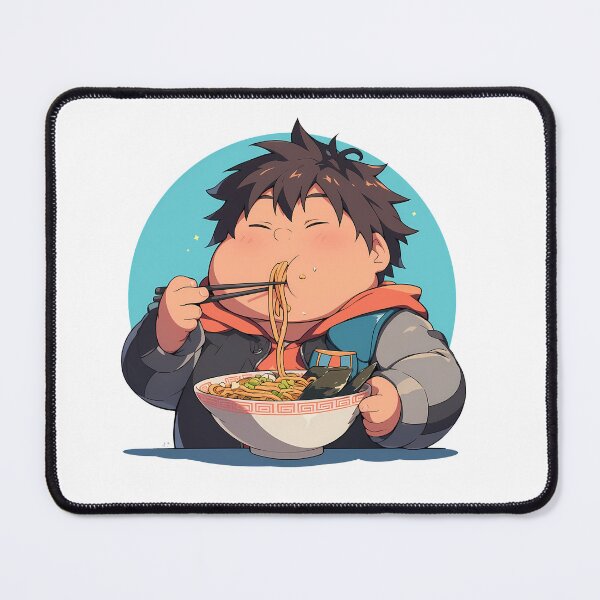 Item preview, Hiro Darling In The Franxx Chibi Ramen Slurp With Cozy Scarf designed and sold by mildaclairmo.