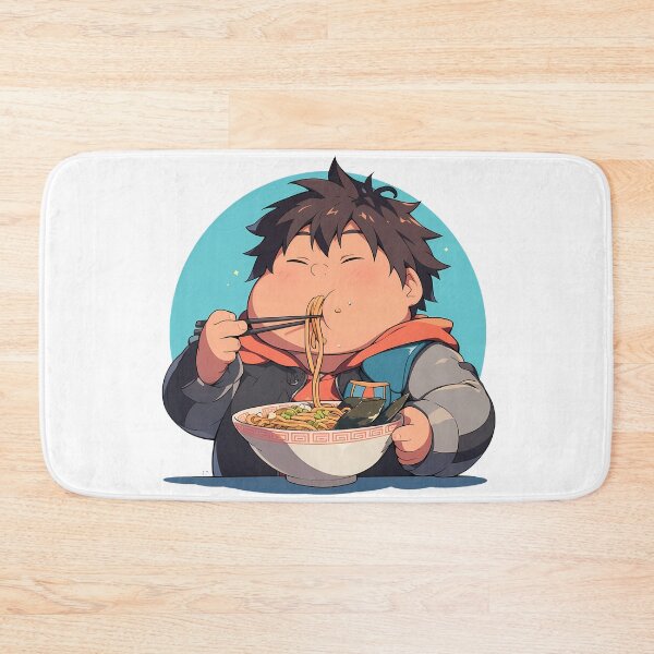 Item preview, Hiro Darling In The Franxx Chibi Ramen Slurp With Cozy Scarf designed and sold by mildaclairmo.