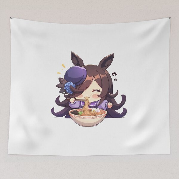 Item preview, Rice Shower Uma Musume Pretty Derby Chibi Ramen With Horse Girl Charm designed and sold by mildaclairmo.
