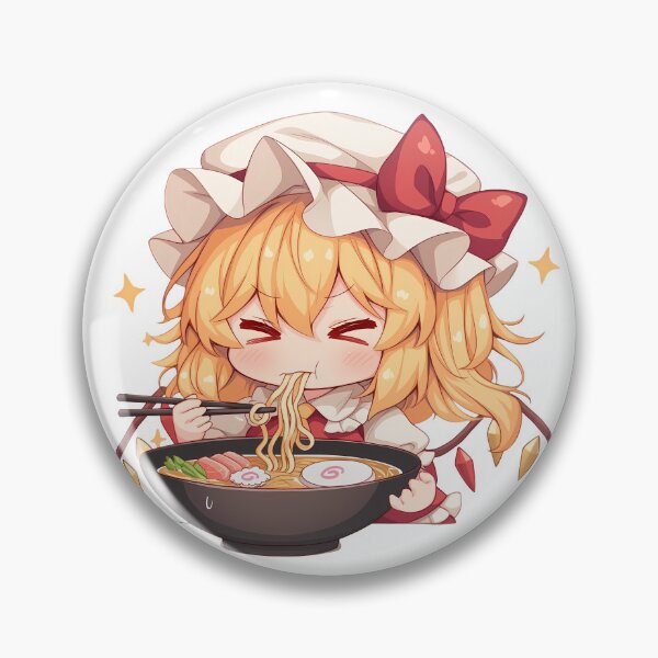 Item preview, Flandre Scarlet Touhou Project Chibi Ramen Kawaii Feast designed and sold by mildaclairmo.