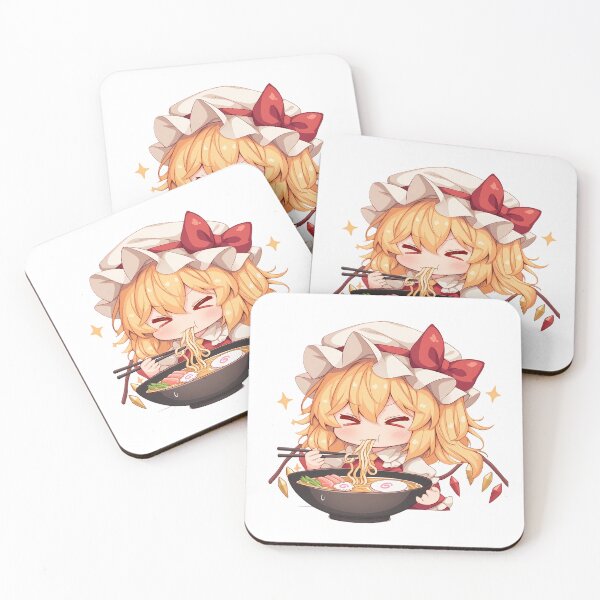 Item preview, Flandre Scarlet Touhou Project Chibi Ramen Kawaii Feast designed and sold by mildaclairmo.