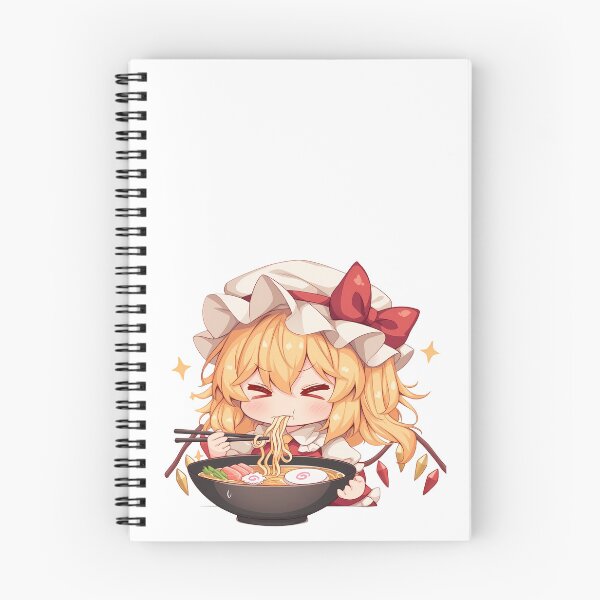 Item preview, Flandre Scarlet Touhou Project Chibi Ramen Kawaii Feast designed and sold by mildaclairmo.