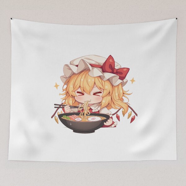 Item preview, Flandre Scarlet Touhou Project Chibi Ramen Kawaii Feast designed and sold by mildaclairmo.