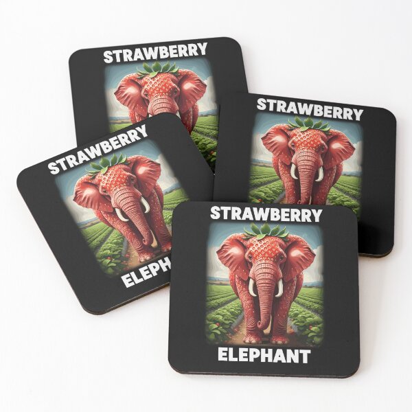 Item preview, Strawberry Elephant Italian Brainrot Meme Gaming designed and sold by Dressed For  Duty.