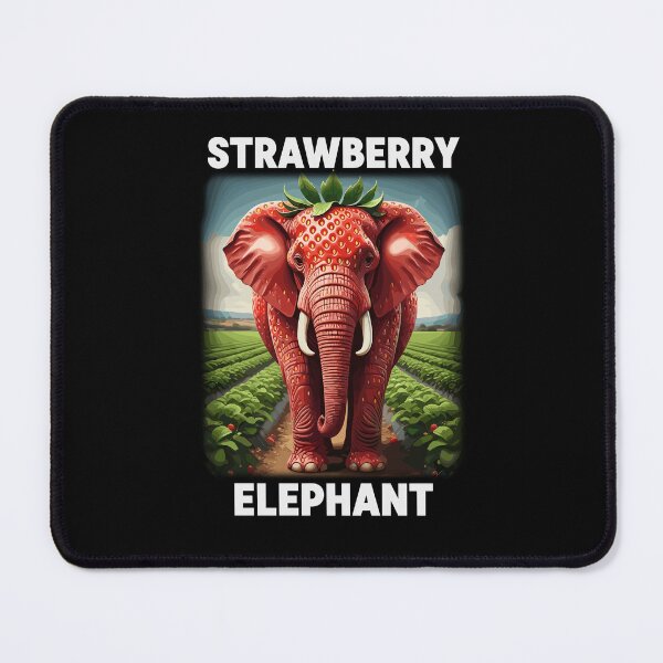 Item preview, Strawberry Elephant Italian Brainrot Meme Gaming designed and sold by Dressed For  Duty.