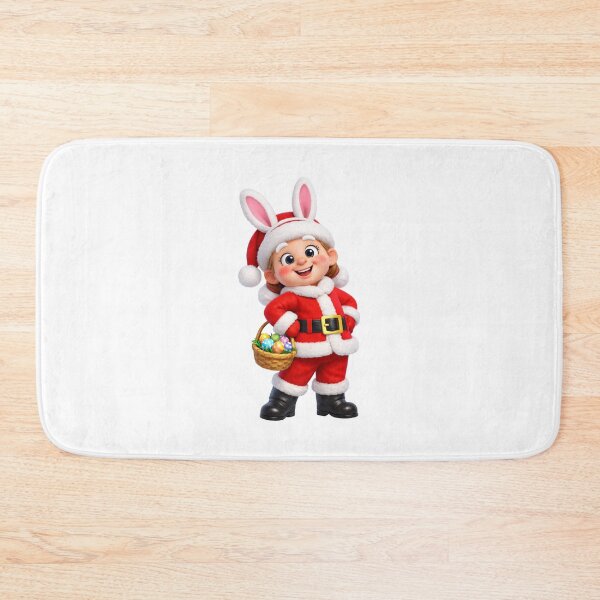 Item preview, Easter Santa Claus Girl  designed and sold by Sillytoe.