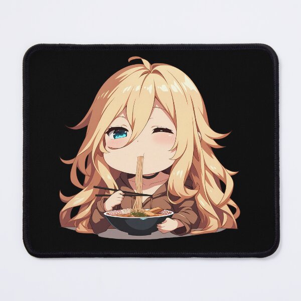 Item preview, Rachel Gardner Angels Of Death Chibi Ramen Slurp Wink designed and sold by mildaclairmo.