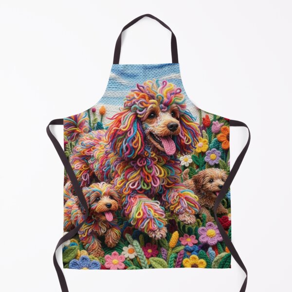 Item preview, Yarn Poodle With Her Yarn Puppies designed and sold by Tridentulus.