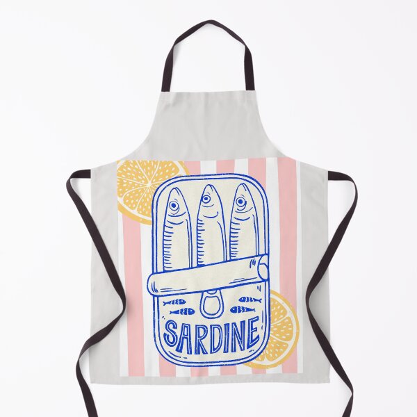 Item preview, Sardines Tinned Fish Retro Pop Art Mediterranean Europe memories designed and sold by erozzz.