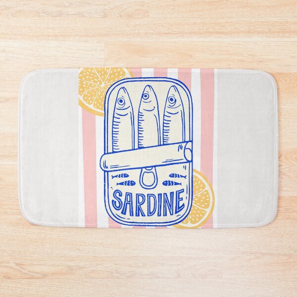 Item preview, Sardines Tinned Fish Retro Pop Art Mediterranean Europe memories designed and sold by erozzz.
