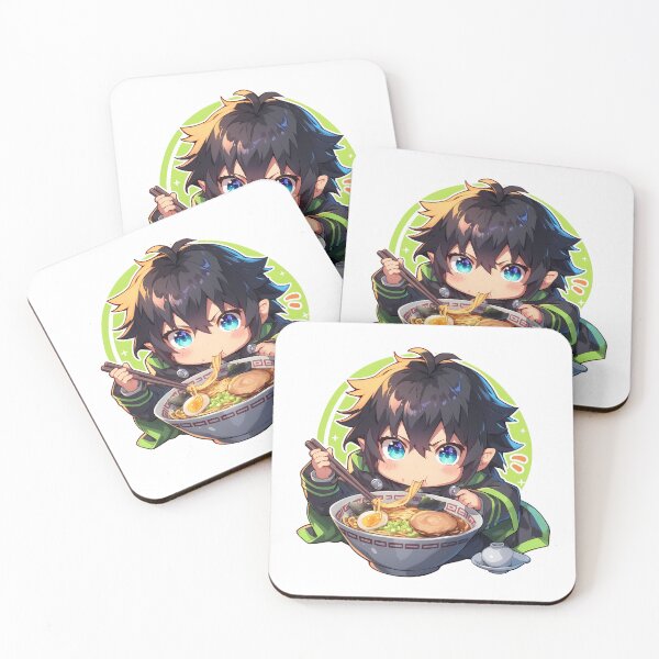 Item preview, Guren Ichinose Seraph Of The End Chibi Ramen Slurp Anime Boy designed and sold by mildaclairmo.