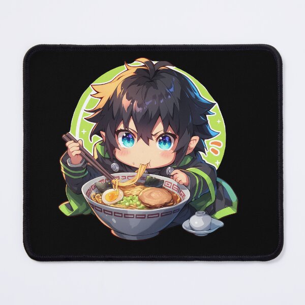 Item preview, Guren Ichinose Seraph Of The End Chibi Ramen Slurp Anime Boy designed and sold by mildaclairmo.