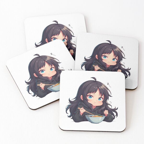 Item preview, Hachiman Hikigaya Oregairu Chibi Ramen Slurp Deadpan Anime Boy designed and sold by mildaclairmo.