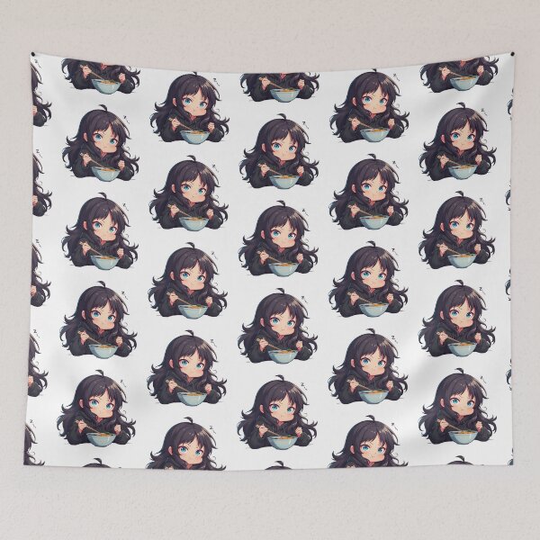 Item preview, Hachiman Hikigaya Oregairu Chibi Ramen Slurp Deadpan Anime Boy designed and sold by mildaclairmo.