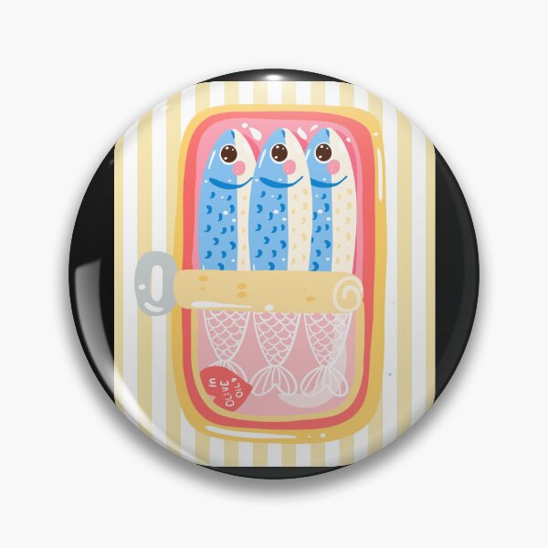 Item preview,  Sardines Tinned Fish Retro Pop Art Mediterranean Gifts designed and sold by erozzz.