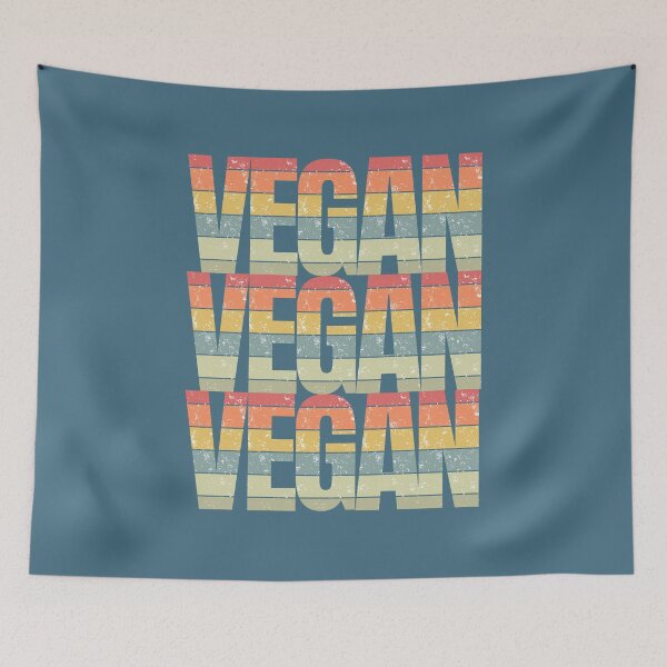Item preview, Triple Vegan Cool Vintage Stripes  designed and sold by coodoosandco.