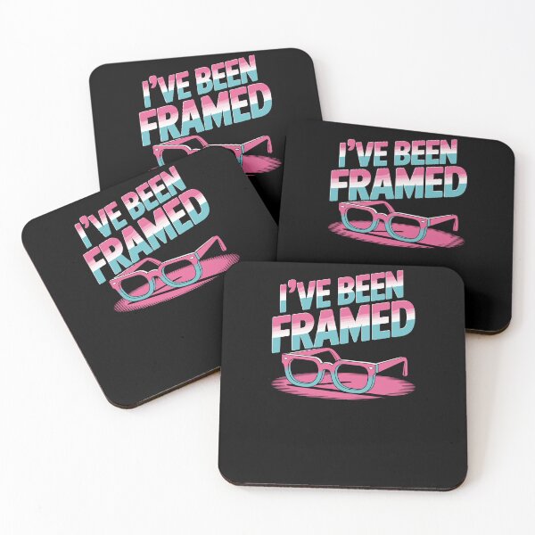 Item preview, Funny I've Been Framed Optician Eye Expert Optometrist designed and sold by Dressed For  Duty.