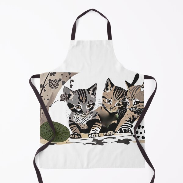Item preview, Nordic Folk Art Cat Illustration designed and sold by Happy4uuuu.