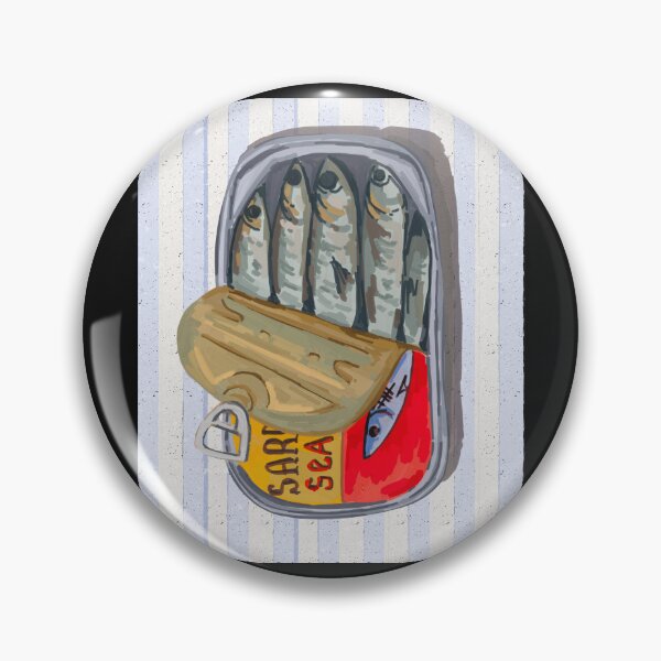 Item preview,   Sardines Tinned Fish Retro Pop Art Europe Gifts designed and sold by erozzz.