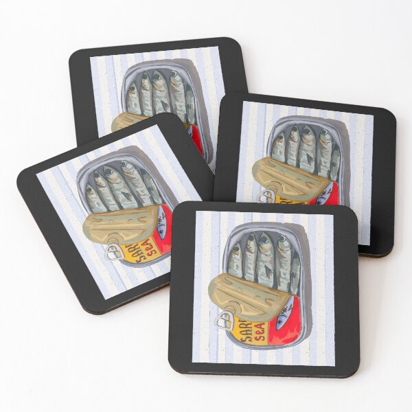 Item preview,   Sardines Tinned Fish Retro Pop Art Europe Gifts designed and sold by erozzz.