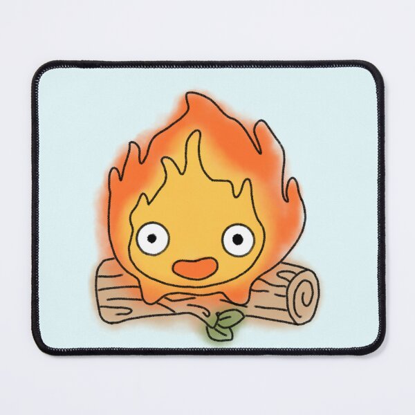 Item preview, Cute Calcifer on a Log designed and sold by The AJ.AniPrint.