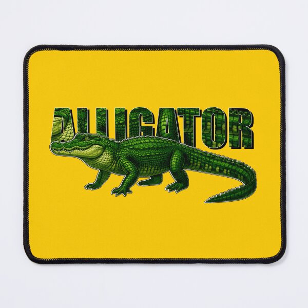 Item preview, ALLIGATOR - #FFCC00 designed and sold by Marlon Oseguera.