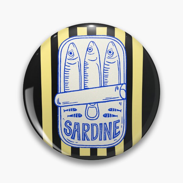 Item preview,  Sardine Tinned Fish Retro Pop Art Mediterranean Europe  Trip designed and sold by erozzz.