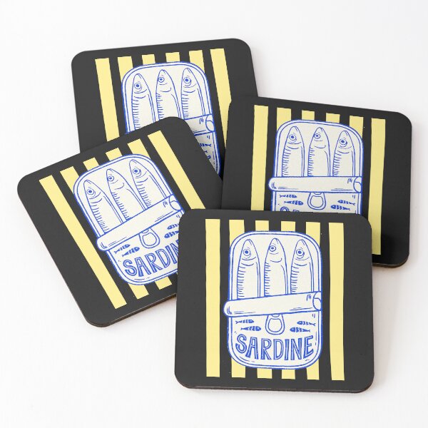 Item preview,  Sardine Tinned Fish Retro Pop Art Mediterranean Europe  Trip designed and sold by erozzz.